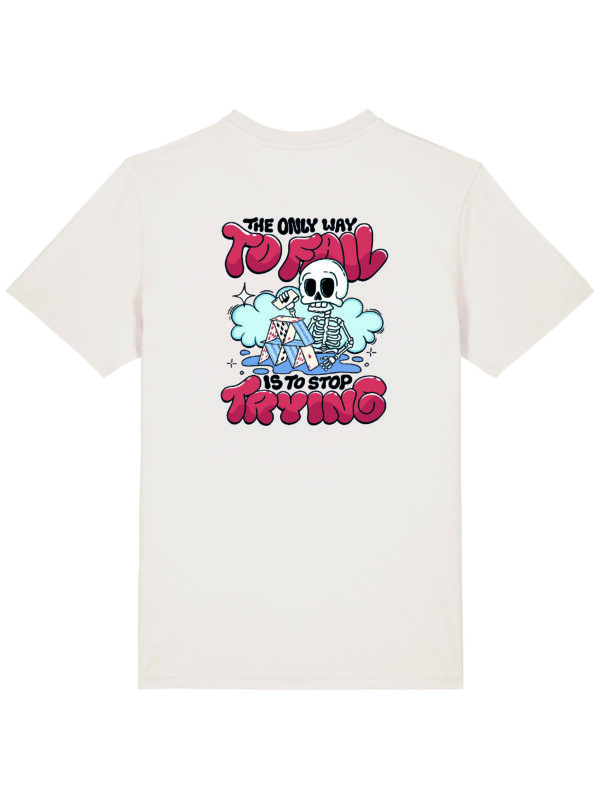 Tee HAPPINESS 2024 - SKULL (Vintage white)