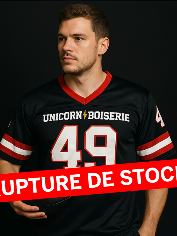 UNICORN x BOISERIE - Kit maillot NFL oversize + Ballon foot us